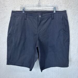 Kuhl Women Shorts 20W Dark Grey Pockets Lightweight Outdoor Hiking Adventure